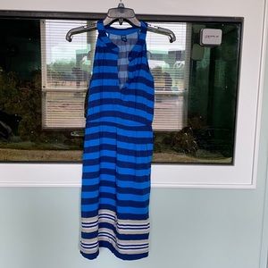 Blue striped Old Navy dress